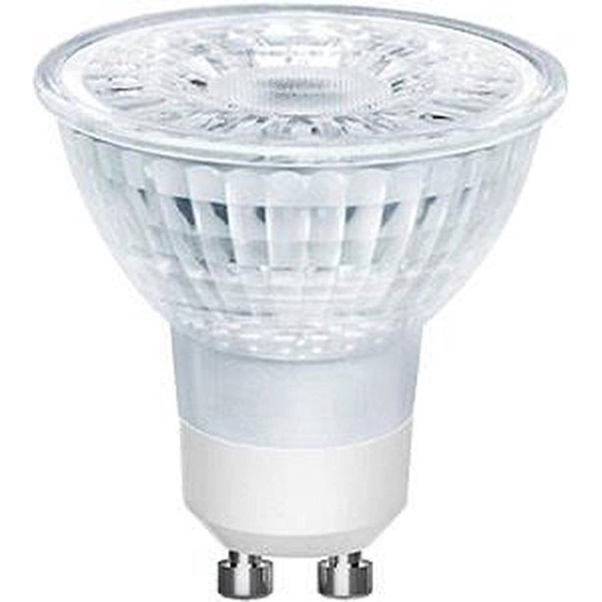 10 Stuks - GU10 LED Spot 5W - Energiebesparend - 4500K Helder Wit Licht - Vervangt 50W Halogeen - Duurzame Glazen Behuizing - Ideaal voor Keuken & Badkamer