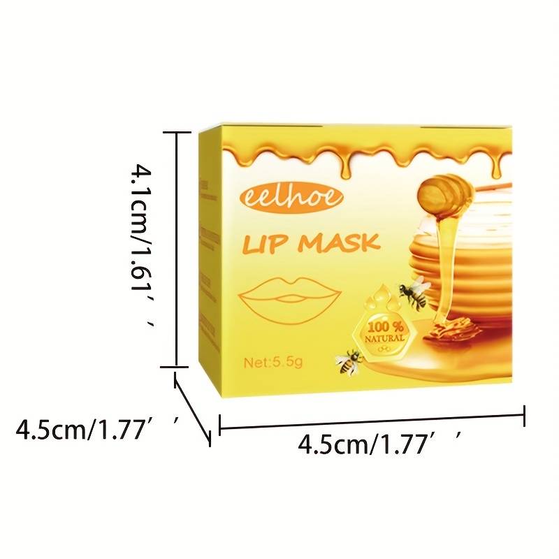 Hydraterende Honing Lippenbalsem met Propolis - 5.5g - Voedt en Herstelt Droge Lippen, Vermindert Fijne Lijntjes - Geschikt voor Alle Huidtypes