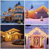 Feestelijke Kerstverlichting  - 240 LED's Warm Wit - 8 Modi - Waterdicht - Voor Binnen en Buiten - Hoge Kwaliteit - 12M - Wit