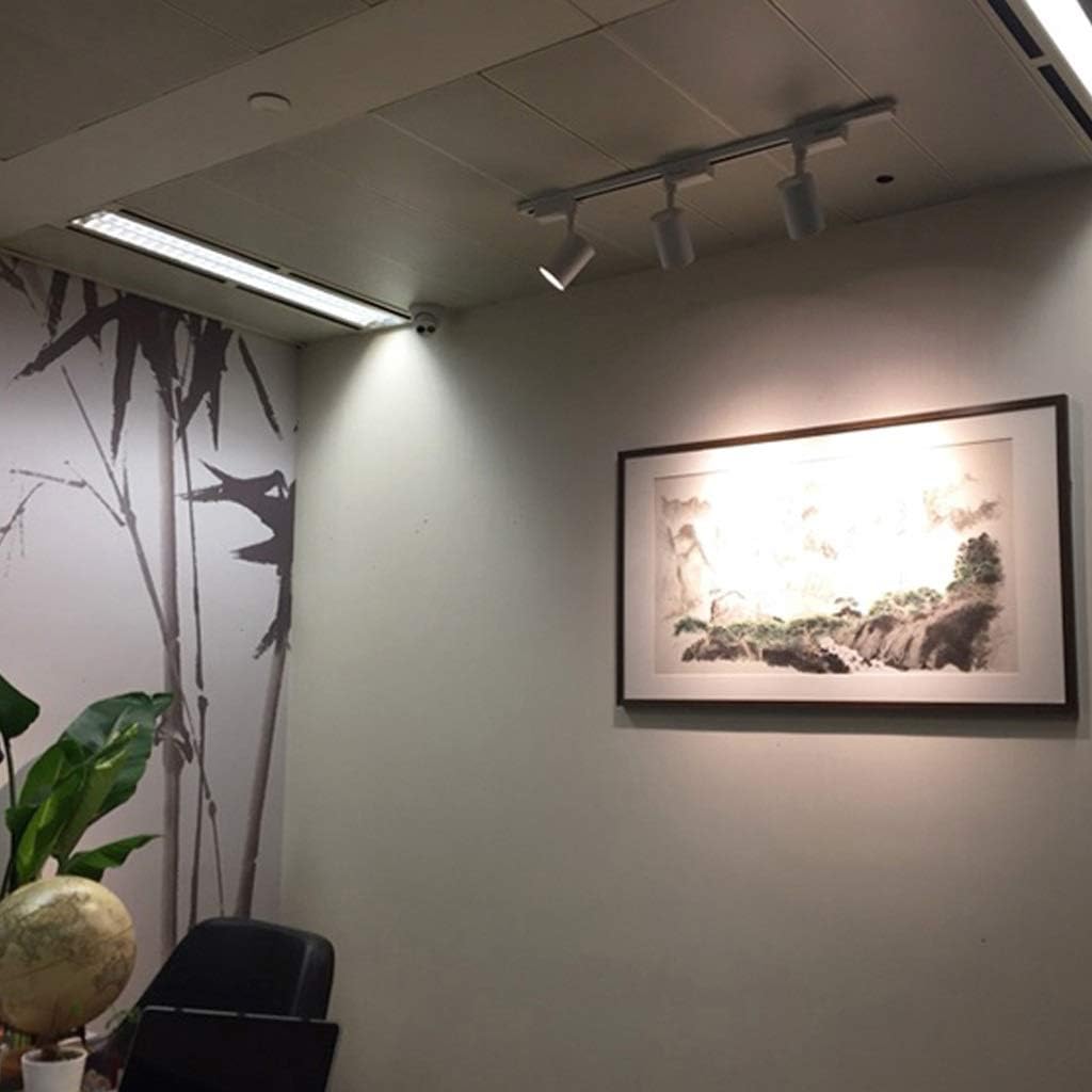 LED Rail Spot Verlichting - 360° Draaibaar - 180° Verstelbaar - Ultradun Ontwerp - AC 220-240V - Kleurtemperatuur 3000K/6000K - Aluminium - IP20 Binnengebruik - 225mm x 85mm - Track Light - Rail Spot