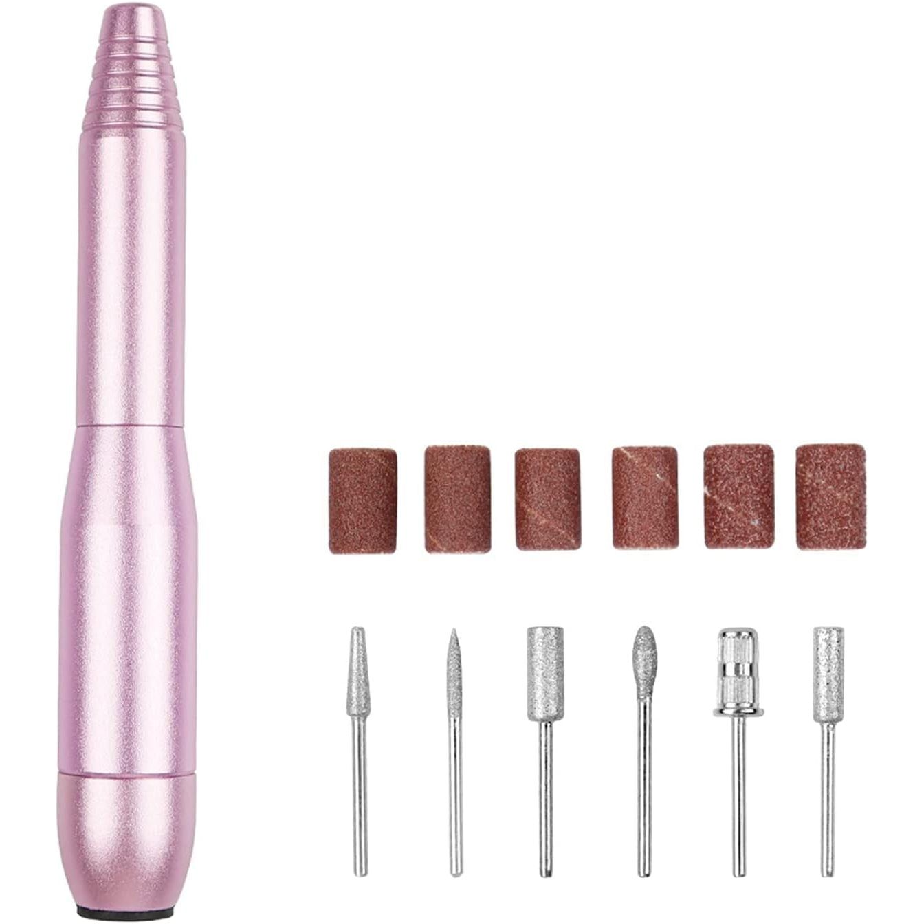 Elektrische Nagelvijl & Boormachine Set | 35000 RPM | Professioneel Gereedschap voor Manicure & Pedicure | Ideaal voor Natuurlijke & Kunstnagels | Inclusief Accessoires | Laag Geluid & Trilling | Eenvoudig & Efficiënt in Gebruik