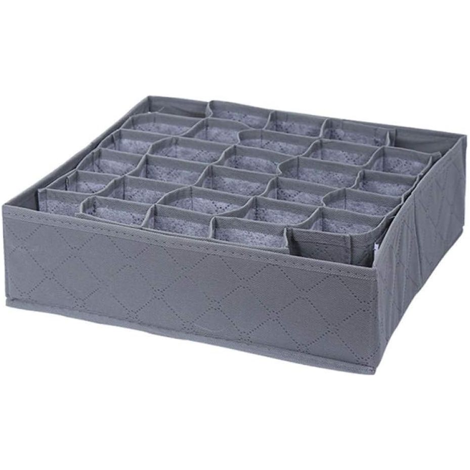 Verstelbare Ladeverdelers - Ondergoed & Sokken Opbergbox - Kleding Organizer 34x32x10cm - Niet-geweven Stof - Voor Lingerie, Ties en Accessoires