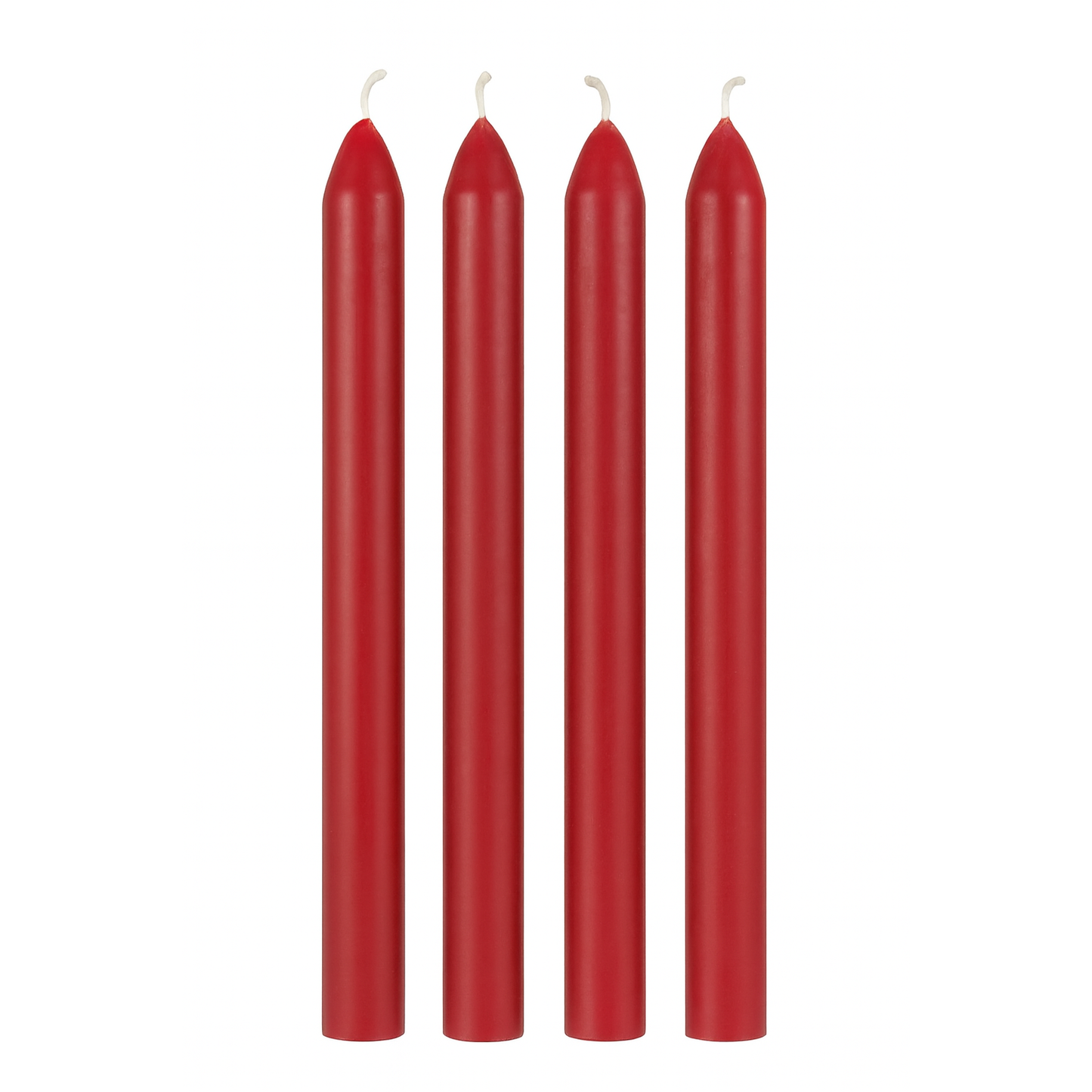 8 Stuks Dinerkaarsen – Rode Tafelkaarsen 20cm – Candle – Klassieke Kaarsen Voor Diner Tafelsetting Feestdagen Bruiloft Avondeten – 8 Uur Brandtijd Per Kaars – Rechte Druipvrije Kaarsen Voor Kandelaars & Tafeldecoratie