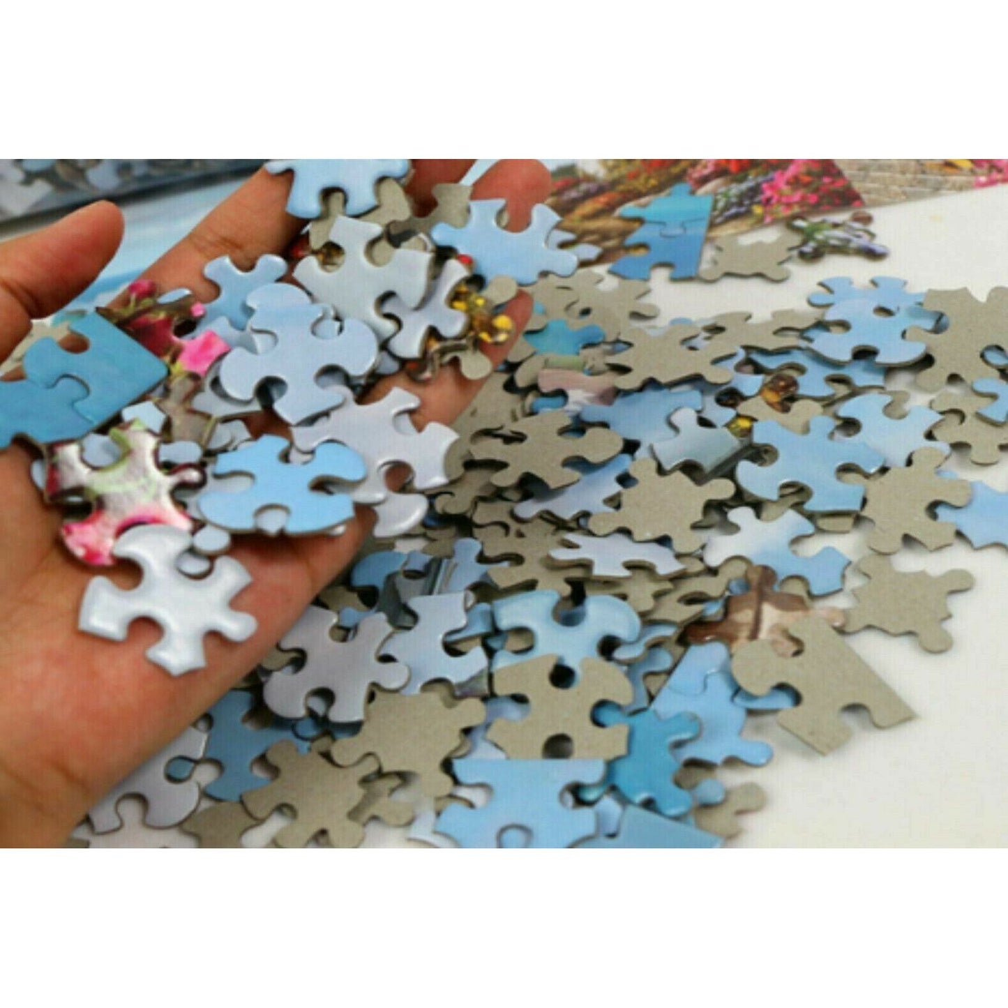 Parijs Stadsafbeelding Eiffeltoren Houten Puzzel - 1000 Stukjes - Voor Volwassenen en Kinderen vanaf 14 jaar