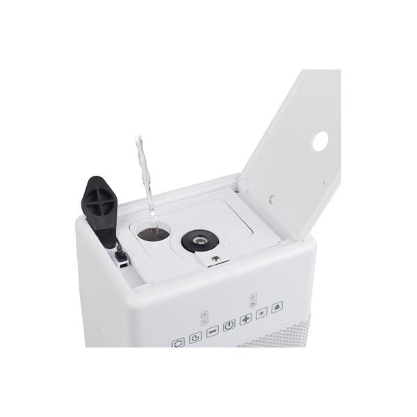 Tristar KA-5266 Elektrische Kachel Met Luchtbevochtiger – 1800W – Keramische Verwarming – Met Afstandsbediening – Timer Tot 12 Uur – Oscillatiefunctie – Voor Binnen – Digitale Thermostaat – Compact Formaat – Stil En Veilig Verwarmen
