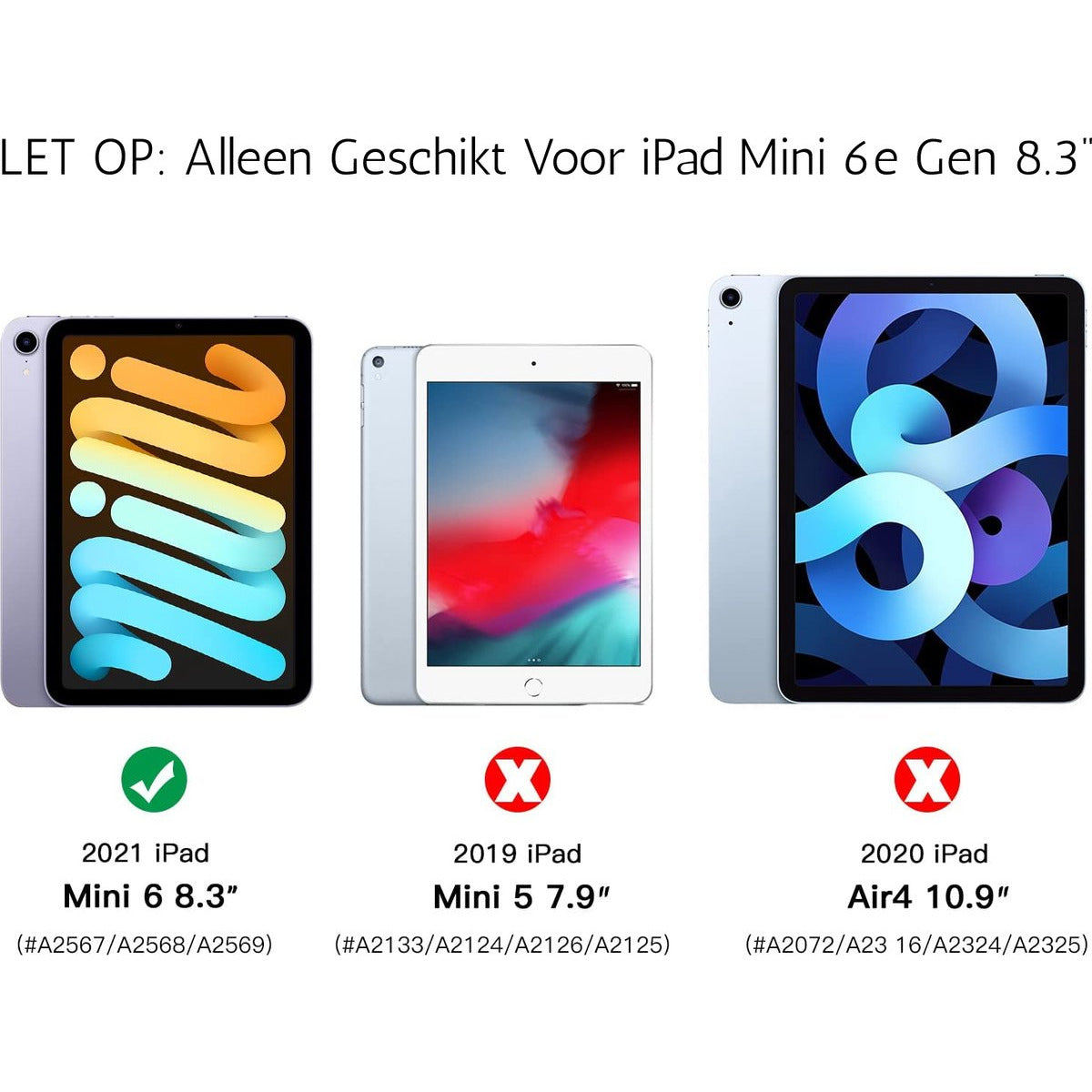 iPad Mini 6 Hoes – siliconen kinder case – schokbestendige tablethoes – iPad Mini 6e generatie model A2568 A2569 – met ingebouwde schermbeschermer – potloodhouder – verstelbare draagriem – standaard – kindvriendelijke beschermhoes – 2021 cover