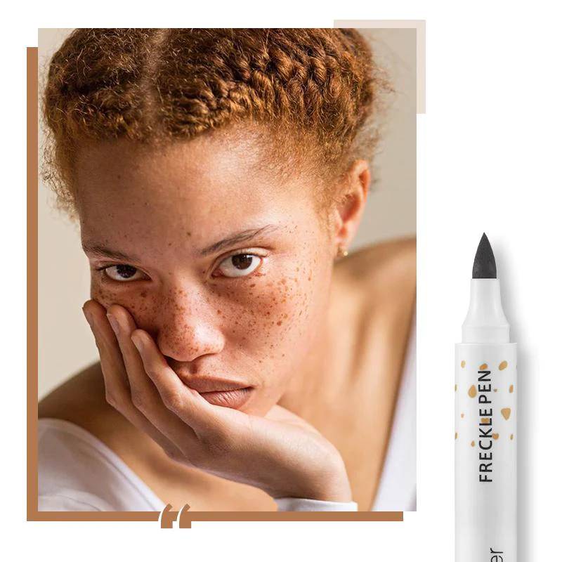 Duurzame-Sproetjespen Set van twee kleuren #1 Zachtbruin #2 Donkerbruin of een kleur -Natuurlijke Uitstraling-Waterproof en Langhoudend-5 ml- Veilig en Gezond