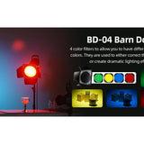 2 Delig - Godox SL60IIBI Bi-Color LED Studiolampen Set - 2800K-6500K - Professionele Video- en Fotografieverlichting - Bowens Mount - Incl. 2x Softbox 60x90 cm met Raster, 2x Lichtstatief en Draagtassen - SL60IIBI KIT2