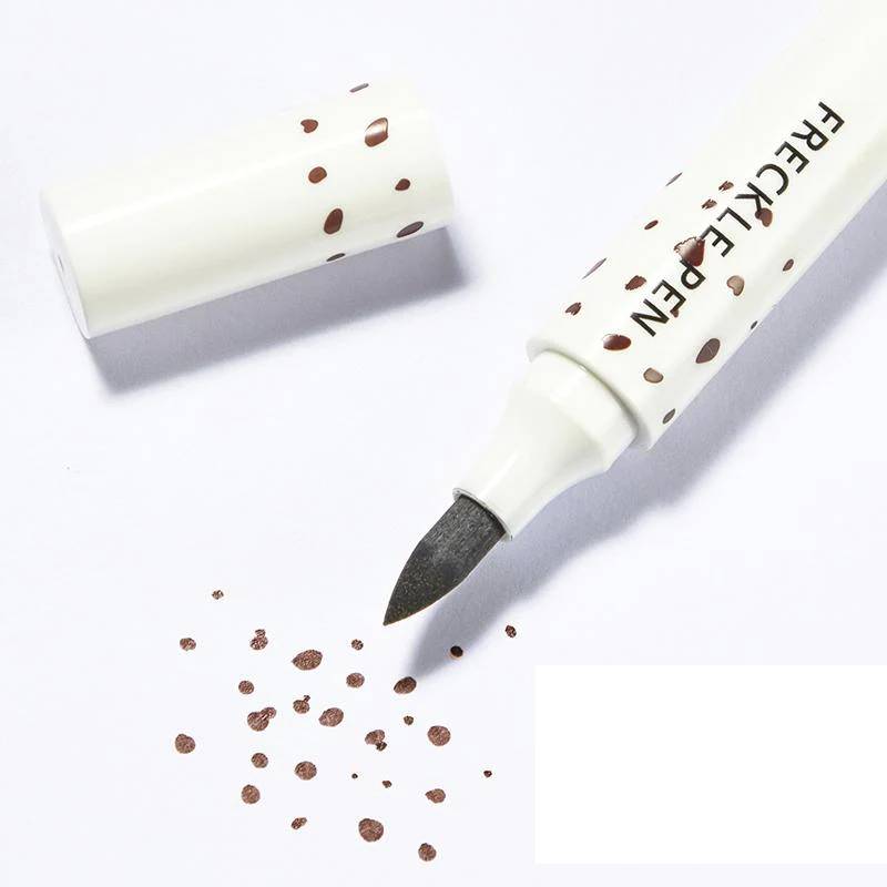 Duurzame-Sproetjespen Set van twee kleuren #1 Zachtbruin #2 Donkerbruin of een kleur -Natuurlijke Uitstraling-Waterproof en Langhoudend-5 ml- Veilig en Gezond