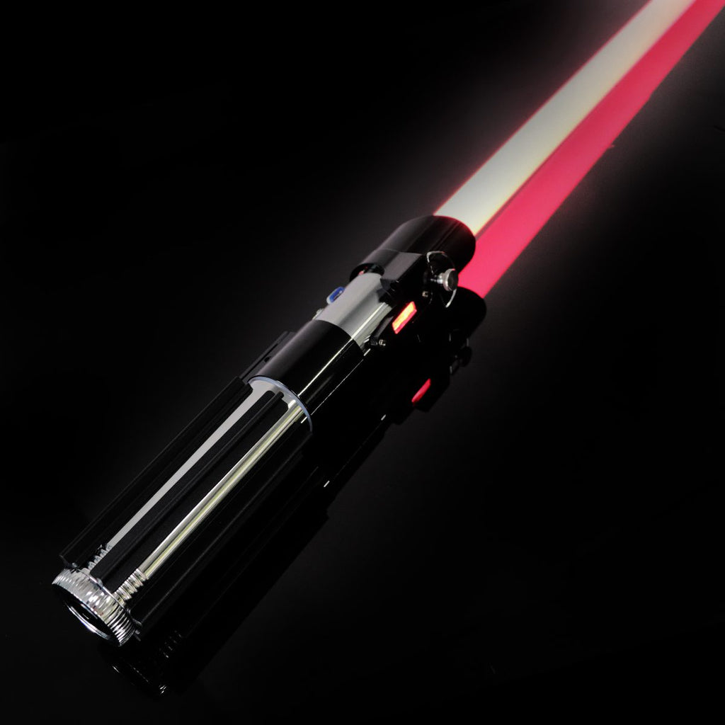 Artsabers - Darth Vader Lightsaber Set - Met Reiskoffer - Lichtzwaard voor Dueleren en Verzamelaars - Originele DV Zwaard met Superheldere RGB LED en 12 Kleuropties - Duelwaardig Polycarbonaat Blad van 92 cm Lang
