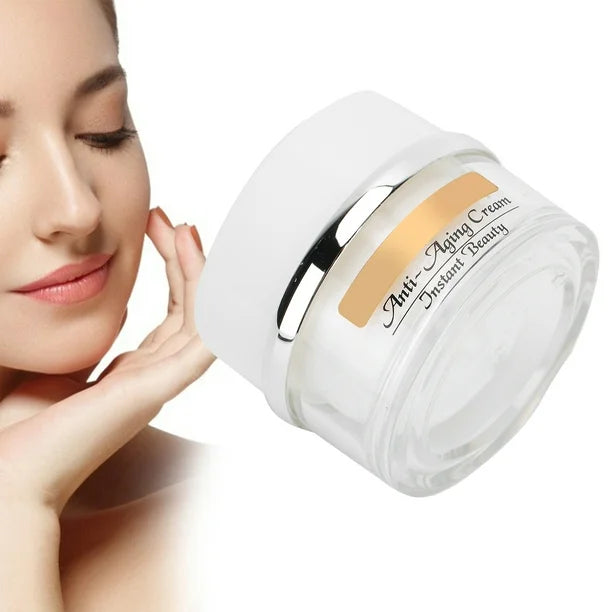 Anti-Aging Gezichtscrème – Anti-Rimpel Hydraterende Gezichtsverzorging – Polypeptide Nachtcrème – Voedende Crème Voor Huidversteviging – 50g – Anti-Veroudering Crème Voor Vrouwen en Mannen