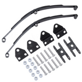 1 Set - Starre Bladvering Stalen Stang Kit voor 1/10 RC Rock Crawler - RC4WD D90 Onderdelen - Duurzame en Betrouwbare Vering voor RC Voertuigen - Precisieonderdelen voor Optimale Prestaties - Compleet Veringset voor RC Rock Crawler Modellen