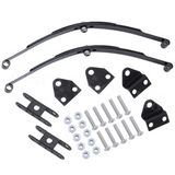 1 Set - Starre Bladvering Stalen Stang Kit voor 1/10 RC Rock Crawler - RC4WD D90 Onderdelen - Duurzame en Betrouwbare Vering voor RC Voertuigen - Precisieonderdelen voor Optimale Prestaties - Compleet Veringset voor RC Rock Crawler Modellen