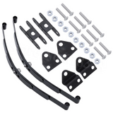 1 Set - Starre Bladvering Stalen Stang Kit voor 1/10 RC Rock Crawler - RC4WD D90 Onderdelen - Duurzame en Betrouwbare Vering voor RC Voertuigen - Precisieonderdelen voor Optimale Prestaties - Compleet Veringset voor RC Rock Crawler Modellen