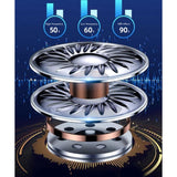 Draadloze Bluetooth Oordopjes – Zwarte In-Ear Earbuds met Oplaadcase – Noise Cancelling Koptelefoon met Touch Control en HD Geluid – IPX7 Waterdicht – Powerbank 2200mAh – Compatibel met iPhone, Samsung, Laptop en Smartwatch