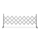 Vrijstaand Klimplantenrek Hout - Uitschuifbaar Plantenrek - Houten Trellis Rek - Harmonica Tuinrek - Planten Klimrek Voor Tuin Balkon Terras - Plantensteun Voor Klimplanten - Opvouwbaar Tuinrek - Dennenhout - Verstelbare Breedte - Staand Plantenrek