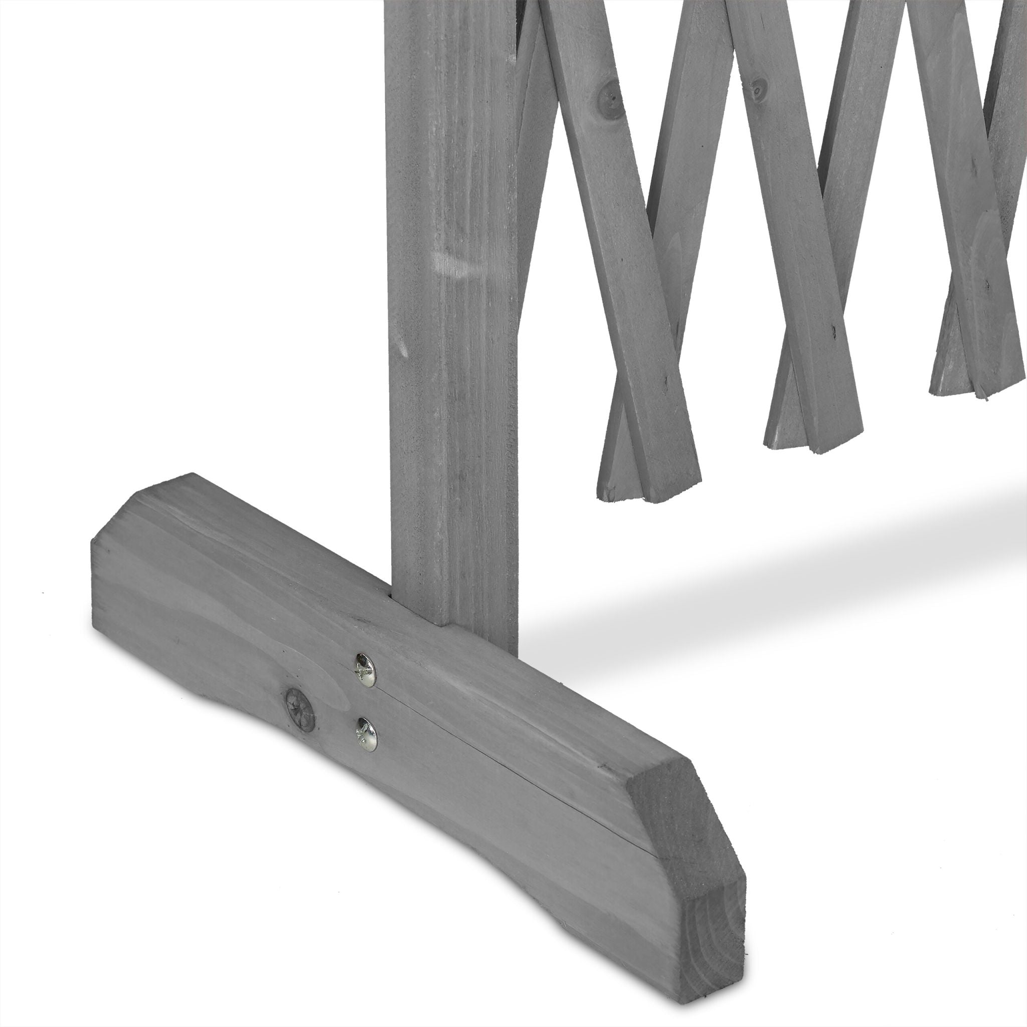 Vrijstaand Klimplantenrek Hout - Uitschuifbaar Plantenrek - Houten Trellis Rek - Harmonica Tuinrek - Planten Klimrek Voor Tuin Balkon Terras - Plantensteun Voor Klimplanten - Opvouwbaar Tuinrek - Dennenhout - Verstelbare Breedte - Staand Plantenrek