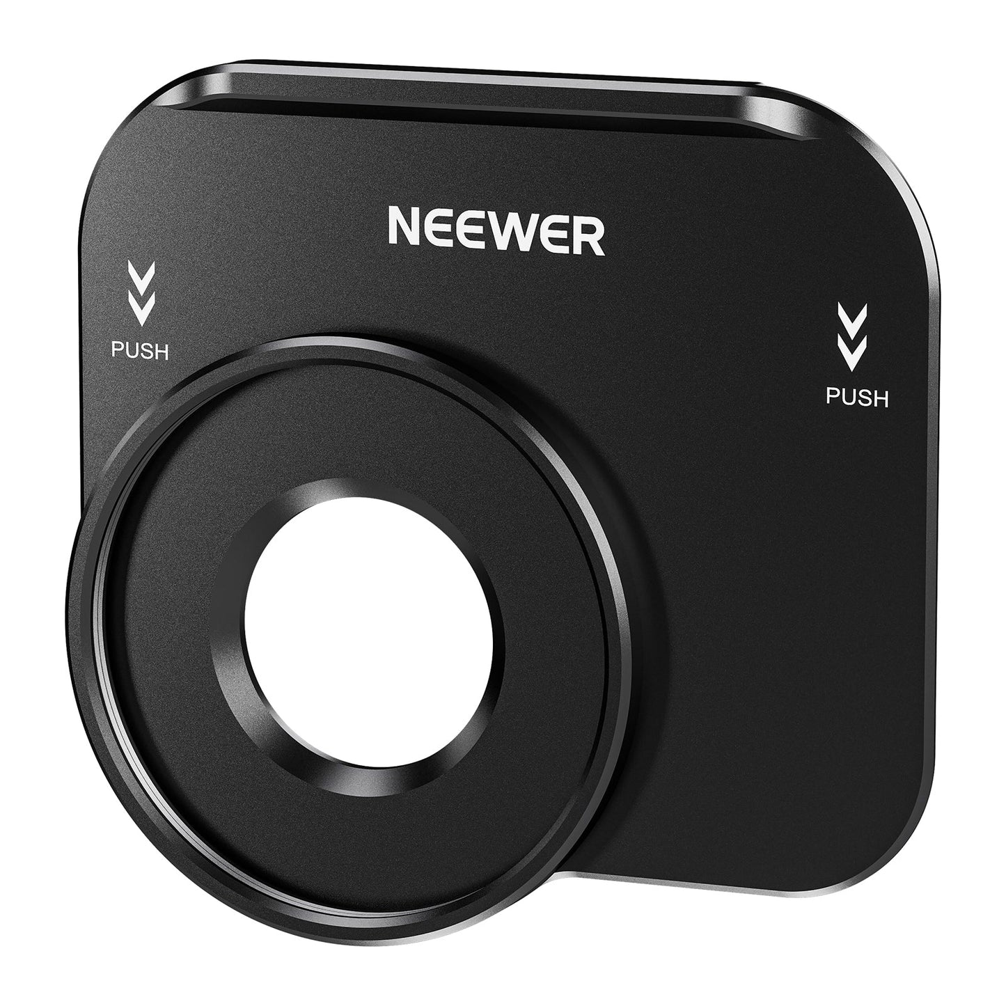 Neewer - Metalen Videocage voor iPhone 15 Pro - Bescherming & Verbeterde Vlog Ervaring - Compatibel met MagSafe & PA010 - Geen Montage Nodig - Lichtgewicht Aluminium & Rubber - Inclusief 67MM Filter- & 17MM Lenshouder - PA023