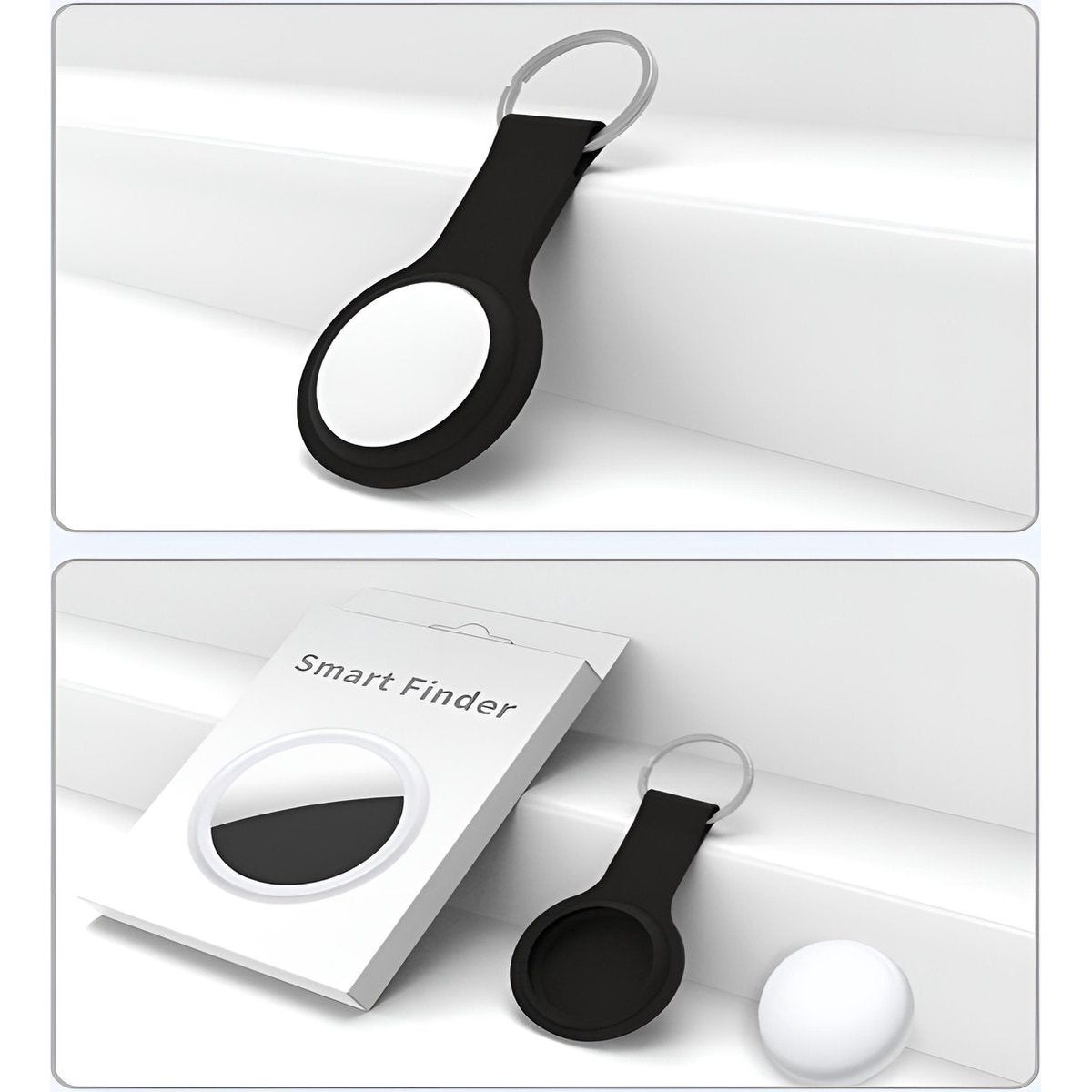 Smart Tag Sleutelvinder & Wallet Tracker - GPS Tracker - Bluetooth Tracking Tag - Naadloze 'Find My' Integratie, Water- & Stofbestendig, Vervangbare Batterij - Ideaal voor iOS / Android - 2024