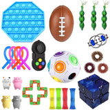 25 stuks - Fidget Toys - Sensory Toy Set - Antistress - Relief - Fidget Speelgoed - Uitdeel cadeaus - Verjaardag - Kerst
