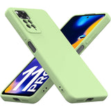 Flexibele Hoesje Geschikt Voor Xiaomi Redmi Note 11 Pro/Note 11 Pro 5G - TPU Hoesje - Beschermende Case met Camera Protectie - Slank en Stijlvol - Compatibel met 6.67" - Groen