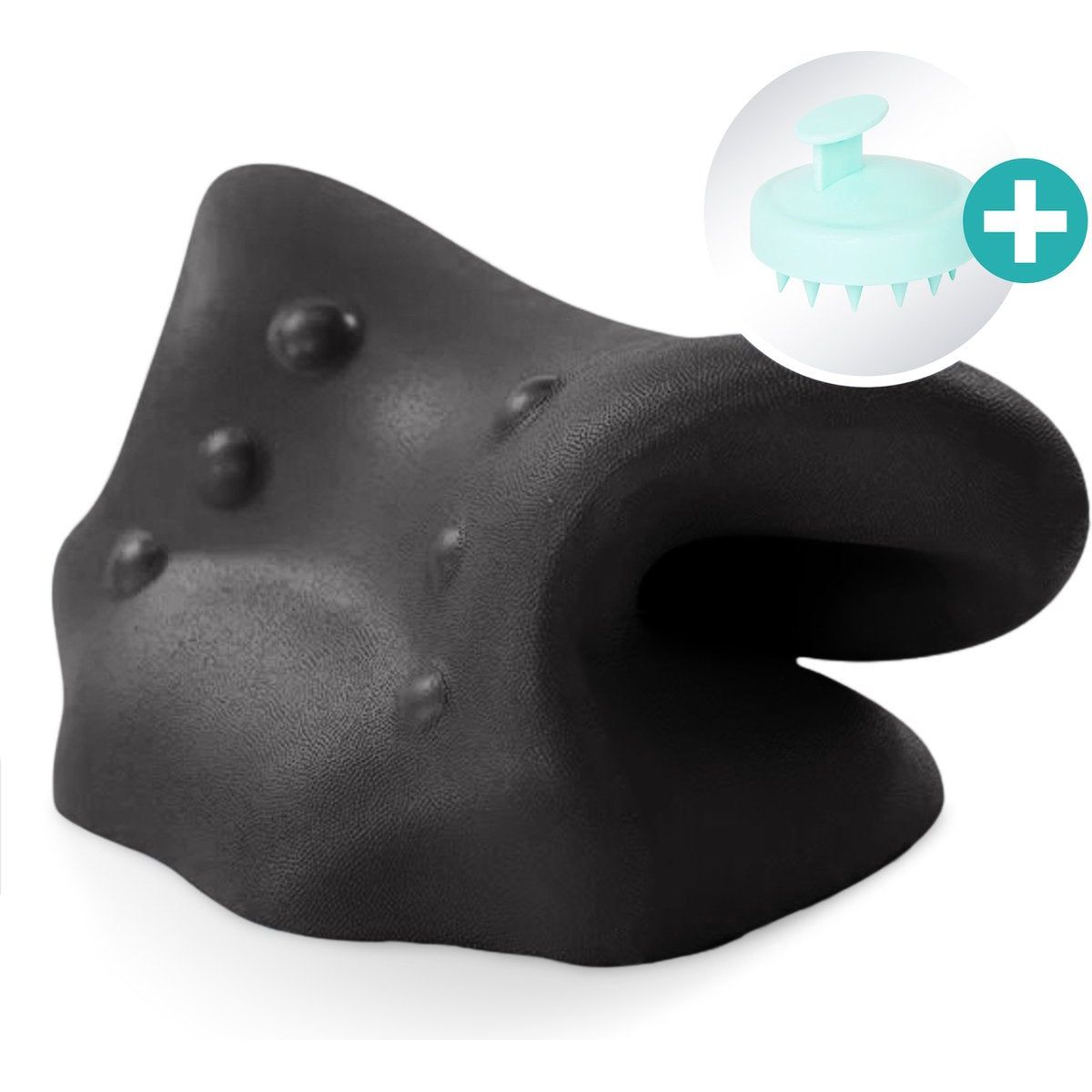 Ergonomisch Nekstretcher - Nekkussen tegen nekpijn - Massagekussen - Hoofdkussen voor ontspanning - Nekmassage apparaat - Kussen tegen nekklachten - Orthopedisch nekkussen