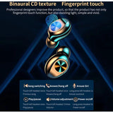 Draadloze Bluetooth Oordopjes – Zwarte In-Ear Earbuds met Oplaadcase – Noise Cancelling Koptelefoon met Touch Control en HD Geluid – IPX7 Waterdicht – Powerbank 2200mAh – Compatibel met iPhone, Samsung, Laptop en Smartwatch