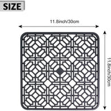 Siliconen Gootsteenmat 30×30 cm – Antislip Afdruipmat voor Gootsteen – Hittebestendige Keukenmat voor Drogen van Bestek, Pannen en Glazen – Flexibele &amp; Milieuvriendelijke Siliconen Beschermmat – Grijs