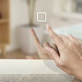 LED Badkamerspiegel - 100x80 cm - Met Touchsensor, Digitale Klok &amp; Dimfunctie - Kopervrij Glas - Dimbare LED-Verlichting - Warm/Koud Licht - Energieklasse A++ - Wandmodel - Slechts 31 mm Diep