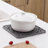 Siliconen Gootsteenmat 30×30 cm – Antislip Afdruipmat voor Gootsteen – Hittebestendige Keukenmat voor Drogen van Bestek, Pannen en Glazen – Flexibele &amp; Milieuvriendelijke Siliconen Beschermmat – Grijs