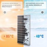 Yangtze 150W Zonnepaneel - Monokristallijn Solar Panel - Fotovoltaïsche Zonnemodule - Zonnepaneel voor Off Grid Systeem - Weerbestendige Zonne Energie Module - Compact Zonnepaneel voor Camper Boot Dak Installatie