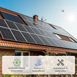 Yangtze 150W Zonnepaneel - Monokristallijn Solar Panel - Fotovoltaïsche Zonnemodule - Zonnepaneel voor Off Grid Systeem - Weerbestendige Zonne Energie Module - Compact Zonnepaneel voor Camper Boot Dak Installatie