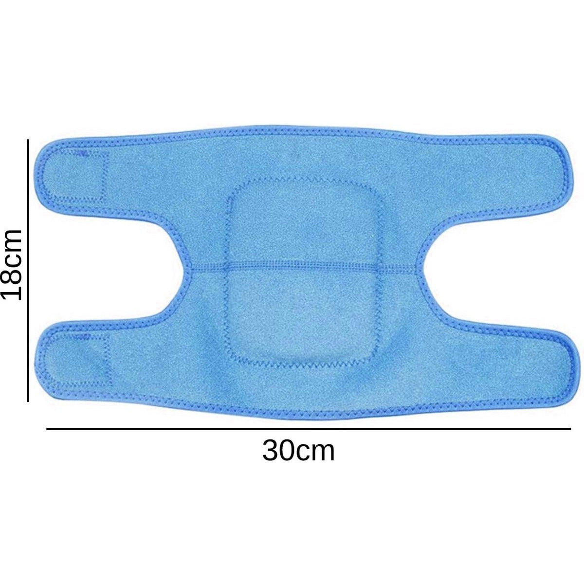 Sportieve Brace Met Kniebeschermers voor Kinderen - Anti-slip Patella Ondersteuning met Extra-dikke Rubberen Pad - Perfect voor Gymnastiek, Skateboarden, Fietsen en Dansen - Leeftijd 12-14 Jaar - Blauw