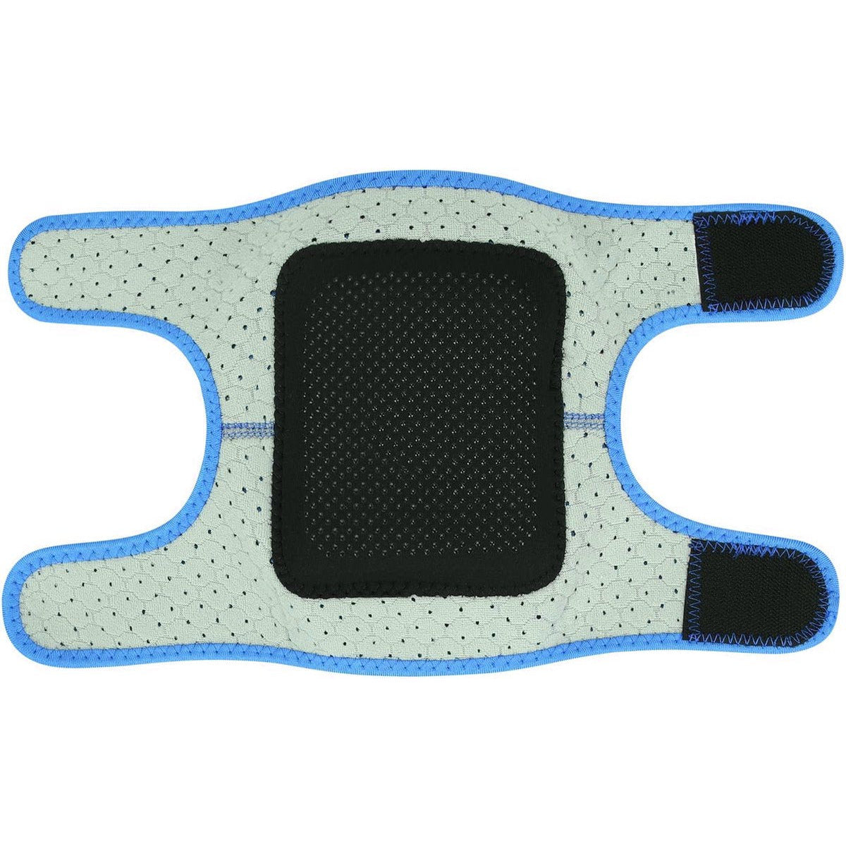 Sportieve Brace Met Kniebeschermers voor Kinderen - Anti-slip Patella Ondersteuning met Extra-dikke Rubberen Pad - Perfect voor Gymnastiek, Skateboarden, Fietsen en Dansen - Leeftijd 12-14 Jaar - Blauw