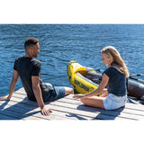 Intex Explorer K2 Kajak – Opblaasbare 2-Persoons Kayak – Geel – Inclusief Peddels & Luchtpomp – Stabiele Kano voor Meer, Rivier of Kust – Draagvermogen tot 180 kg – Compleet Kajakpakket