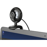 Trust Spotlight Pro – Webcam – 640 x 480 Resolutie – Ingebouwde Microfoon – 6 Dimbare LED Lampjes – USB Aansluiting – 170 cm Kabel – Zwart