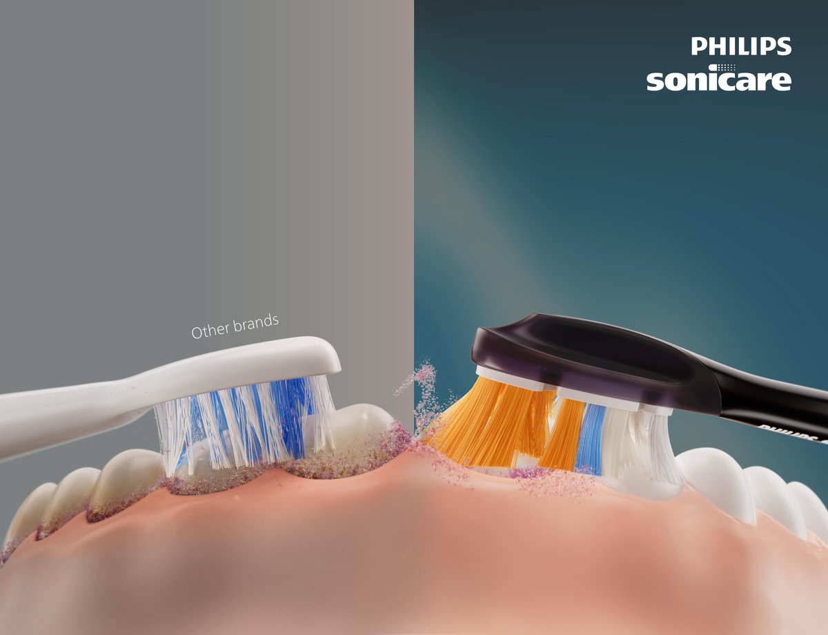 Philips Sonicare W2 Optimal White - Opzetborstels - Verpakking van 8 - Wit - Wittere Tanden - HX6068/87