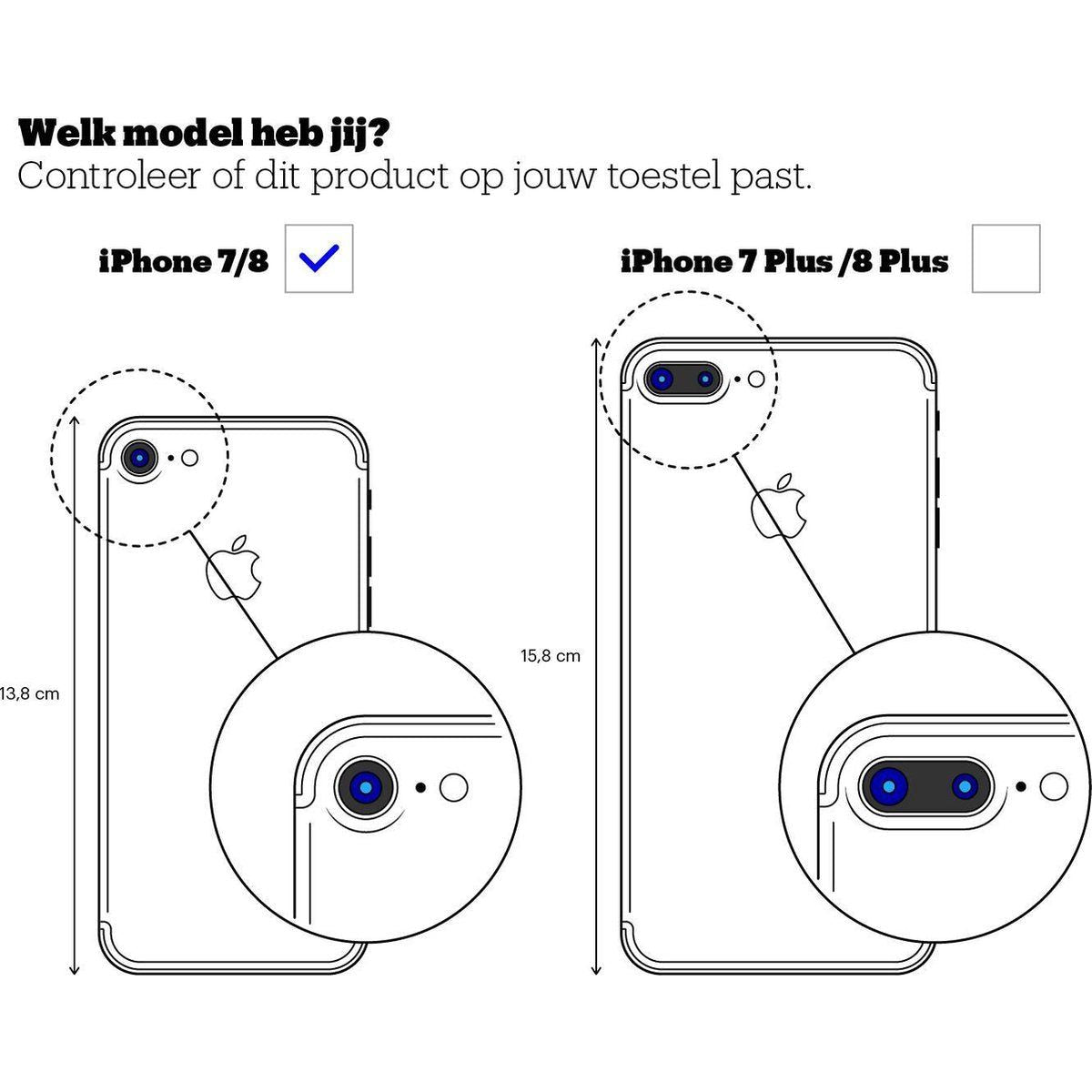 Hoogwaardige Beschermingsset met Doorzichtige Gel Hoes en 2x Premium Gehard Glas Schermbeschermer voor iPhone SE 2020, iPhone 7 en iPhone 8 - Ultieme Bescherming Tegen Krassen en Stoten