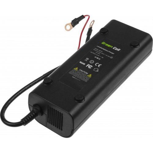 Green Cell LiFePO4 Accu 12.8V 38Ah met 8A Lader - Lithium IJzer Fosfaat Batterij voor Camper Boot Zonnepaneel Elektrische Voertuigen en Solar Installaties - Lichtgewicht Deep Cycle Accu met BMS Systeem