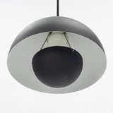 VP1 Bloempot Hanglampen in Zwart - Dimbare Design Verlichting van Roestvrij Staal, Aluminium en Koper, Geschikt voor Elke Moderne Woonruimte