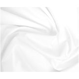 1 Stuk Hotelkwaliteit Witte Bamboe Lyocell Enkel Dekbedovertrek: Ademend, Zijdezacht & Hygiënisch voor Een Comfortabele Nachtrust - 140x220 cm