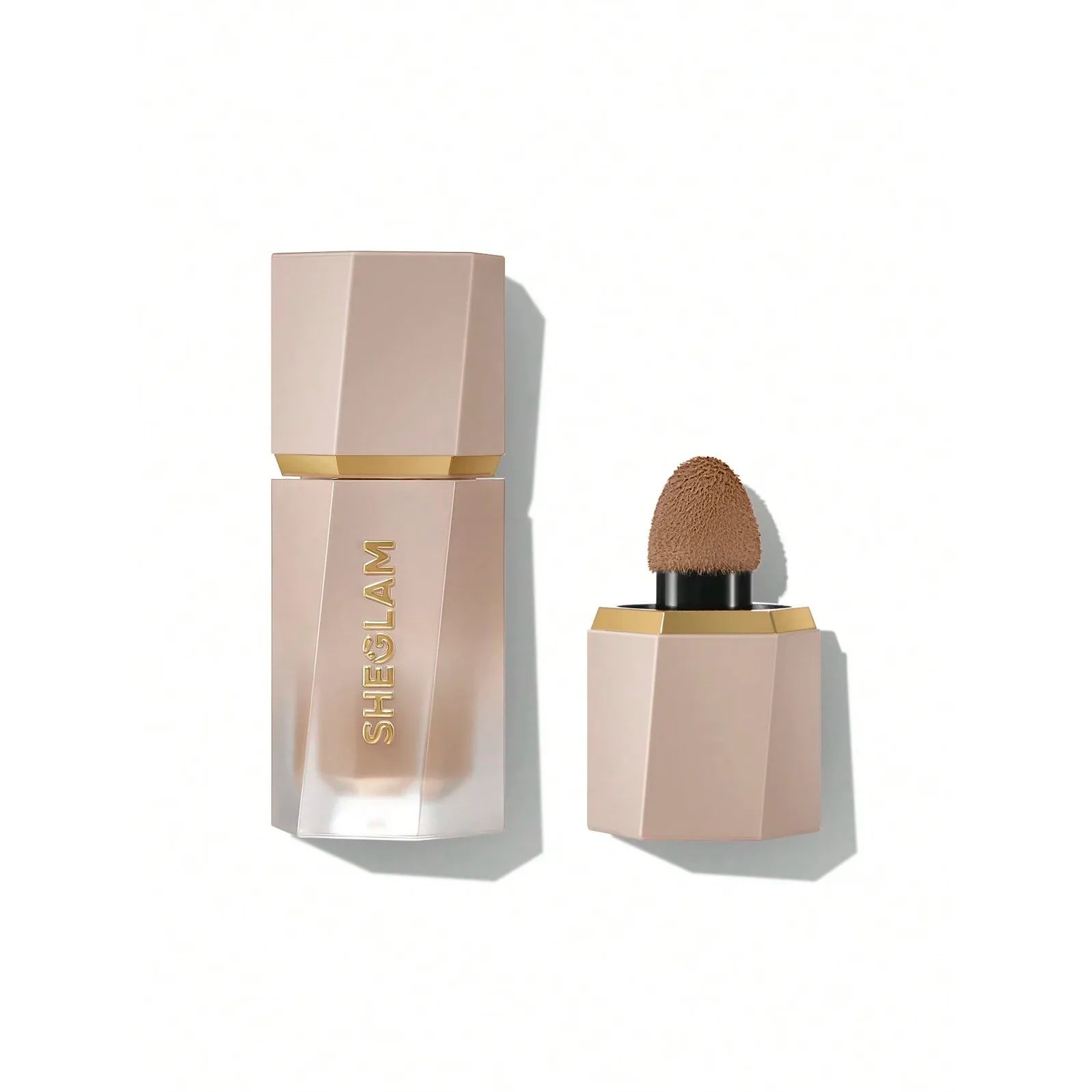 2 stuks SHEGLAM Vloeibare Contour – Sun Sculpt Soft Tan – Langhoudende & Hoog Gepigmenteerde Contour – Vloeibare Bronzer Voor Gezicht – Super Blendbare Formule Voor Een Zonnige Gloed – Sculpt & Snatched Effect Voor Dagelijks Gebruik