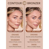 SHEGLAM Vloeibare Contour – Sun Sculpt Soft Tan – Langhoudende &amp; Hoog Gepigmenteerde Contour – Vloeibare Bronzer Voor Gezicht – Super Blendbare Formule Voor Een Zonnige Gloed – Sculpt &amp; Snatched Effect Voor Dagelijks Gebruik