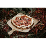 Pizzaschep van Berkenhout - Gemakkelijk Pizza's en Vers Gebakken Brood Serveren en Uit de Oven Halen