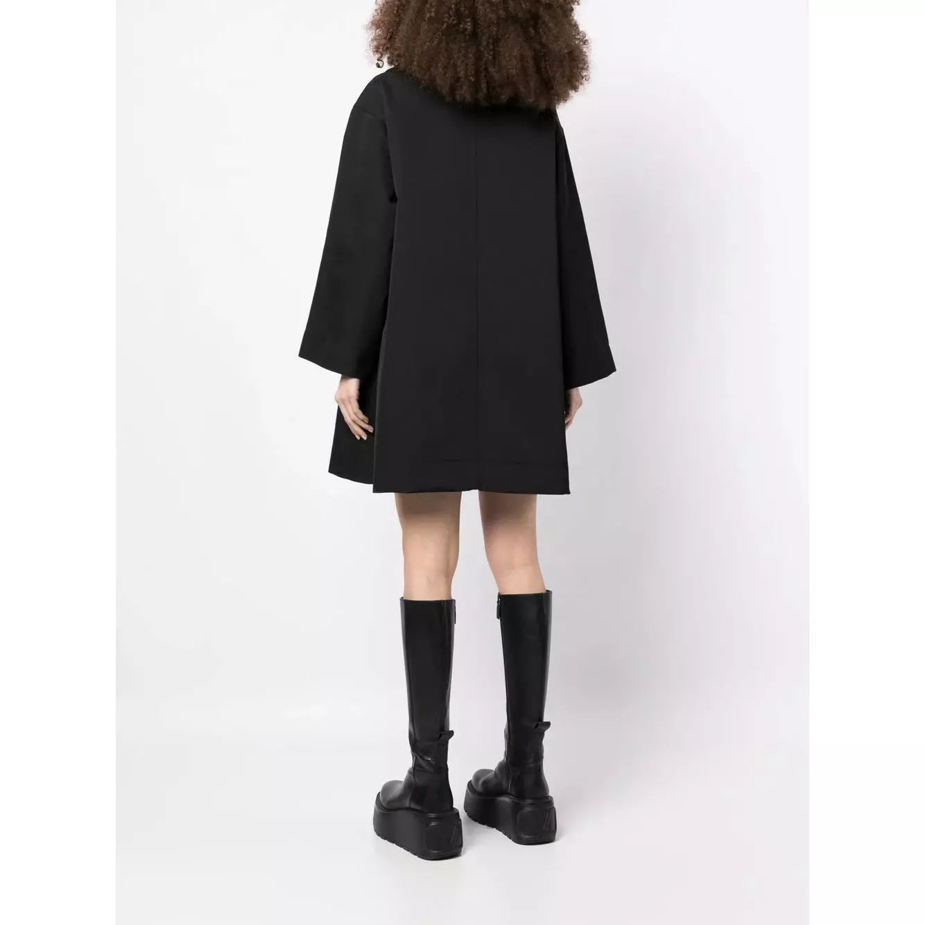 GANNI - Heavy Twill Oversized Midi-Jas in Maat L/XL - Duurzaam, Stijlvol en Milieuvriendelijk