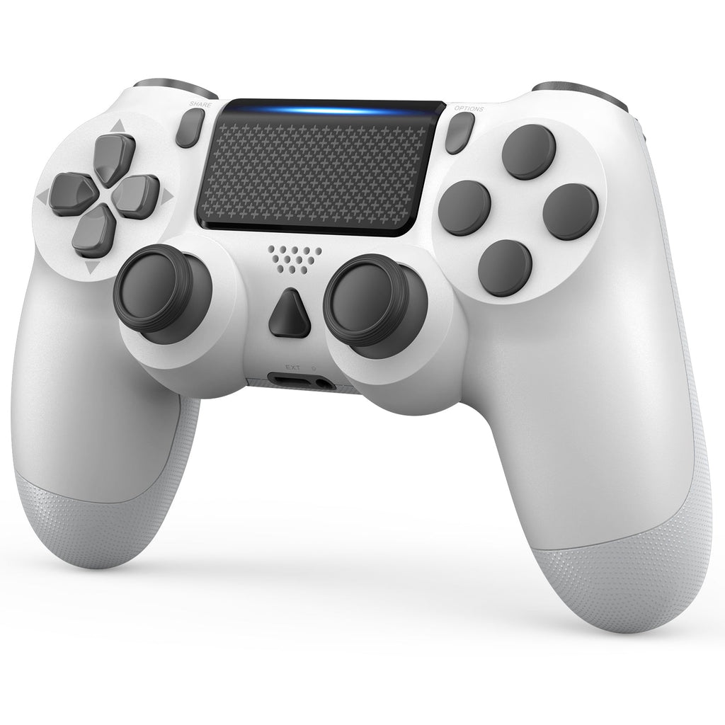 Draadloze Controller Geschikt voor PS4 - Bluetooth Gamepad - Ergonomisch Ontwerp - Dubbele Vibratiemotoren - Oplaadbare Batterij - Gevoelige Knoppen en Joysticks - LED indicatoren - Eenvoudige Installatie - Hoogwaardige Kwaliteit