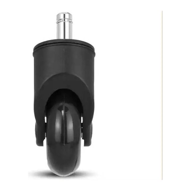 Gaming Stoel Wiel - Vervangend Wiel voor Bureaustoel - 11 mm x 22 mm - 6.35 cm (2.5 Inch)