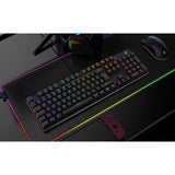Black Shark RGB Mechanisch Gaming Toetsenbord - LED Verlicht - Bedraad - Blauwe Schakelaars - Volledig Programmeerbaar - 104 Toetsen Anti-Ghosting voor Desktop PC