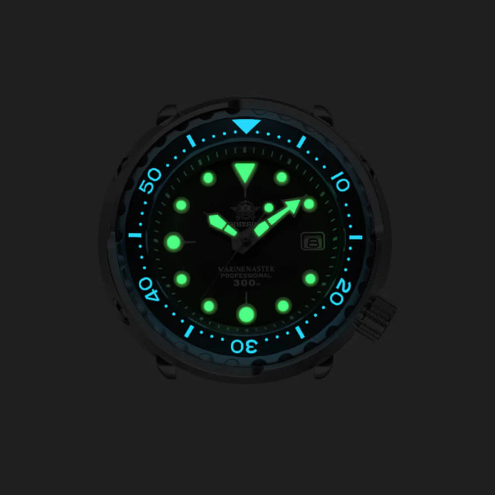 ADDIESDIVE Tuna 300M Automatisch Duikershorloge - Tuna Diver (MY-H5) - Professioneel, Waterbestendig & Robuust - Duikhorloge