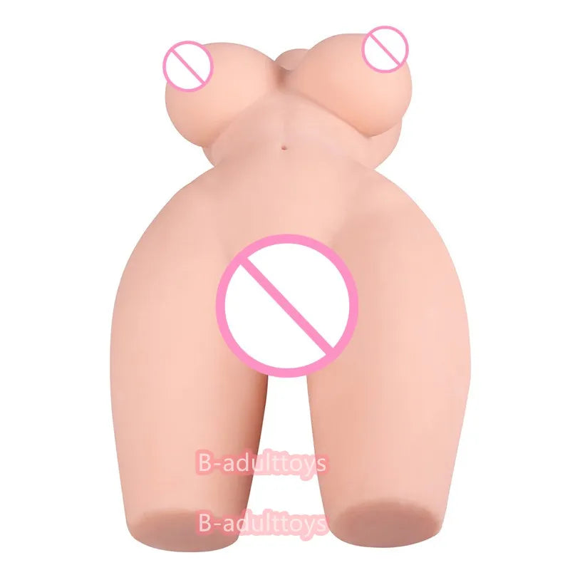 Realistische Silicone Sekspop Half-Body 16kg  3-in-1 Vagina, Anale &a   Rocketshoppers